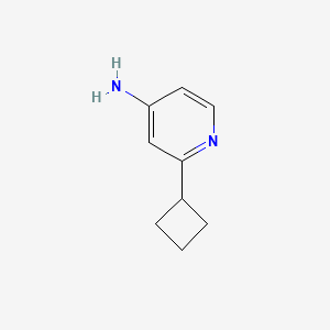 2-Cyclobutylpyridin-4-amine