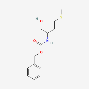 Benzyl [1-hydroxy-4-(methylsulfanyl)butan-2-yl]carbamate