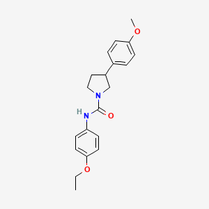 N-(4-ethoxyphenyl)-3-(4-methoxyphenyl)pyrrolidine-1-carboxamide