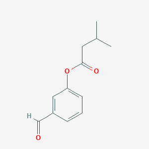 (3-Formylphenyl) 3-methylbutanoate