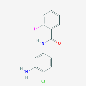 N-(3-amino-4-chlorophenyl)-2-iodobenzamide