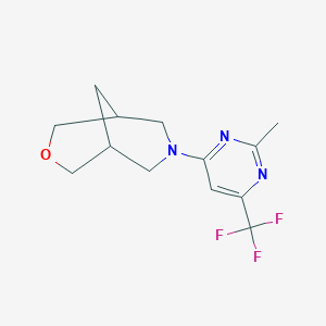 7-(2-Methyl-6-(trifluoromethyl)pyrimidin-4-yl)-3-oxa-7-azabicyclo[3.3.1]nonane