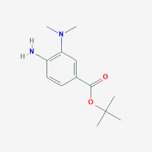 Tert-butyl 4-amino-3-(dimethylamino)benzoate