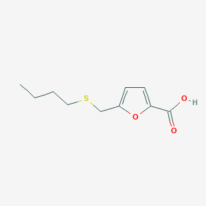 5-[(Butylsulfanyl)methyl]furan-2-carboxylic acid