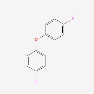 molecular formula C12H8FIO B2690469 4-(4-氟苯氧基)碘代苯 CAS No. 886762-45-4