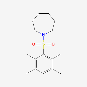 1-(2,3,5,6-Tetramethylphenyl)sulfonylazepane