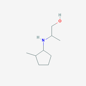 2-[(2-Methylcyclopentyl)amino]propan-1-ol