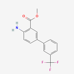 Methyl 2-amino-5-[3-(trifluoromethyl)phenyl]benzoate