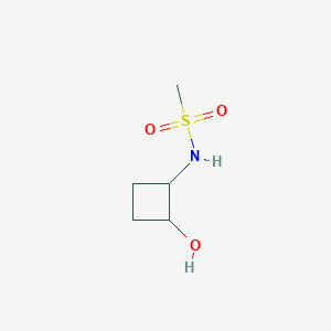 N-(2-hydroxycyclobutyl)methanesulfonamide
