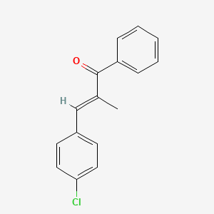(E)-3-(4-chlorophenyl)-2-methyl-1-phenylprop-2-en-1-one