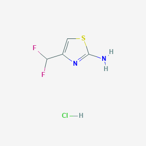 4-(Difluoromethyl)-1,3-thiazol-2-amine hydrochloride