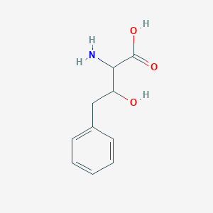 molecular formula C10H13NO3 B2690644 2-Amino-3-hydroxy-4-phenylbutanoic acid CAS No. 50731-50-5