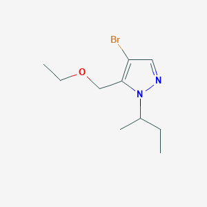 4-bromo-1-sec-butyl-5-(ethoxymethyl)-1H-pyrazole