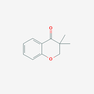 molecular formula C11H12O2 B2690905 3,3-Dimethyl-4-chromanone CAS No. 106141-28-0