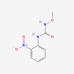 molecular formula C8H9N3O4 B2691023 1-Methoxy-3-(2-nitrophenyl)urea CAS No. 326907-96-4