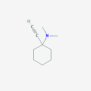 1-ethynyl-N,N-dimethylcyclohexan-1-amine