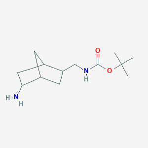 Tert-butyl N-[(5-amino-2-bicyclo[2.2.1]heptanyl)methyl]carbamate