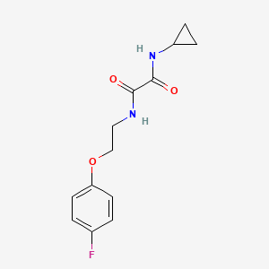 N1-cyclopropyl-N2-(2-(4-fluorophenoxy)ethyl)oxalamide