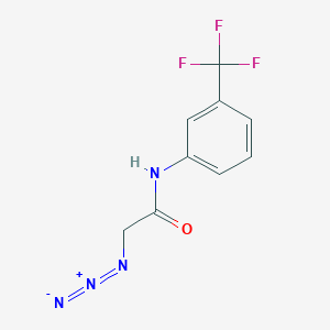 B2691304 2-azido-N-[3-(trifluoromethyl)phenyl]acetamide CAS No. 847149-82-0