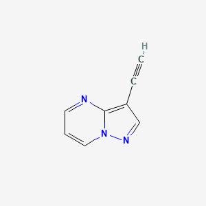 B2691305 3-Ethynylpyrazolo[1,5-a]pyrimidine CAS No. 1408000-31-6