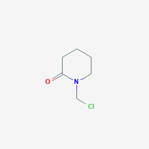 molecular formula C6H10ClNO B2691453 1-(Chloromethyl)piperidin-2-one CAS No. 68116-79-0