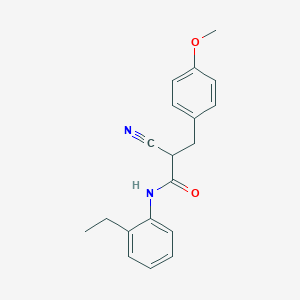 2-cyano-N-(2-ethylphenyl)-3-(4-methoxyphenyl)propanamide