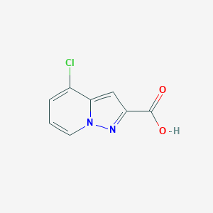 4-Chloropyrazolo[1,5-a]pyridine-2-carboxylic acid
