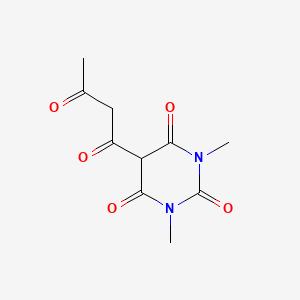 5-acetoacetyl-1,3-dimethyl-2,4,6(1H,3H,5H)-pyrimidinetrione