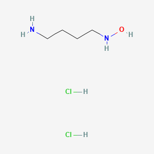 molecular formula C4H14Cl2N2O B2691627 N-(4-aminobutyl)hydroxylamine dihydrochloride CAS No. 2564-52-5