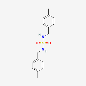 N,N'-bis(4-methylbenzyl)sulfamide