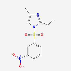 1-[(2-Ethyl-4-methylimidazolyl)sulfonyl]-3-nitrobenzene