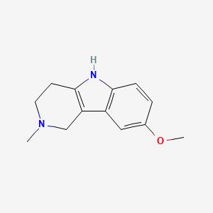molecular formula C13H16N2O B2691667 8-Methoxy-2-methyl-2,3,4,5-tetrahydro-1H-pyrido[4,3-b]indole CAS No. 41505-84-4