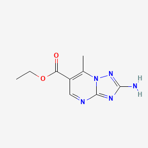 Ethyl 2-amino-7-methyl[1,2,4]triazolo[1,5-a]pyrimidine-6-carboxylate