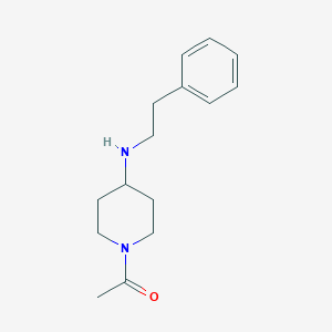 molecular formula C15H22N2O B2691746 N-(1-acetylpiperid-4-yl)-N-benzylmethylamine CAS No. 415948-37-7