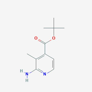 tert-Butyl 2-amino-3-methylisonicotinate