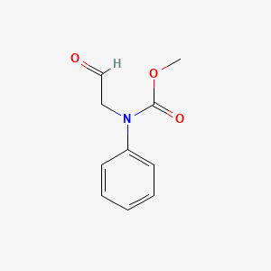 methyl N-(2-oxoethyl)-N-phenylcarbamate