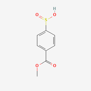 molecular formula C8H8O4S B2691923 4-methoxycarbonylbenzenesulfinic Acid CAS No. 110955-49-2