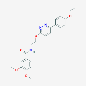 N-(2-((6-(4-ethoxyphenyl)pyridazin-3-yl)oxy)ethyl)-3,4-dimethoxybenzamide