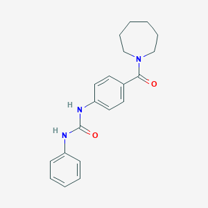 N-[4-(1-azepanylcarbonyl)phenyl]-N'-phenylurea