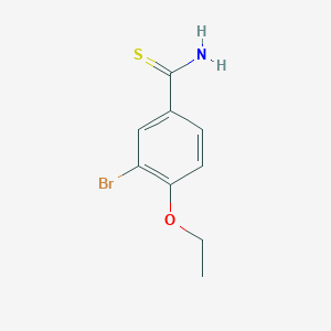 3-Bromo-4-ethoxybenzene-1-carbothioamide