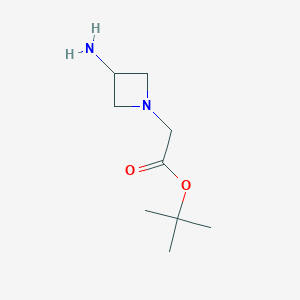 Tert-butyl 2-(3-aminoazetidin-1-yl)acetate
