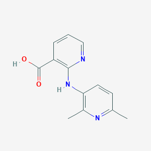 B2692209 2-[(2,6-Dimethylpyridin-3-yl)amino]pyridine-3-carboxylic acid CAS No. 1522784-51-5