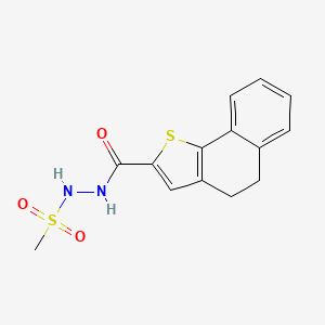 N'-(4,5-dihydronaphtho[1,2-b]thiophen-2-ylcarbonyl)methanesulfonohydrazide