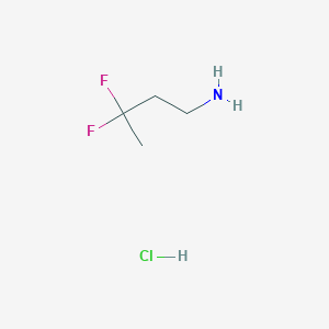 3,3-Difluorobutan-1-amine hydrochloride