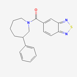 Benzo[c][1,2,5]thiadiazol-5-yl(3-phenylazepan-1-yl)methanone