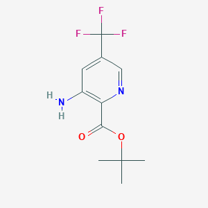 tert-Butyl 3-amino-5-(trifluoromethyl)picolinate