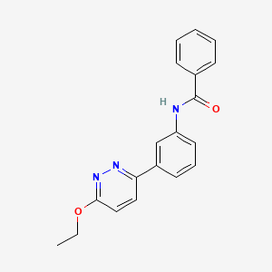 N-(3-(6-ethoxypyridazin-3-yl)phenyl)benzamide