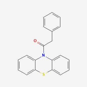 molecular formula C20H15NOS B2692599 1-Phenothiazin-10-yl-2-phenylethanone CAS No. 54012-72-5