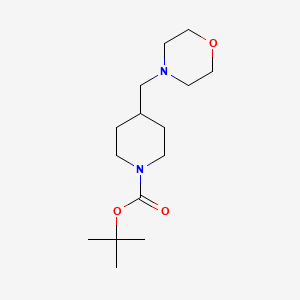 molecular formula C15H28N2O3 B2692624 1-Boc-4-Morpholin-4-ylmethyl-piperidine CAS No. 340962-93-8