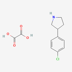 3-(4-Chlorophenyl)pyrrolidine oxalate